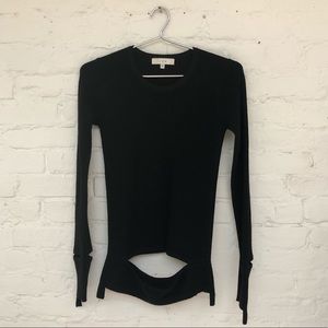 IRO slits sweater top